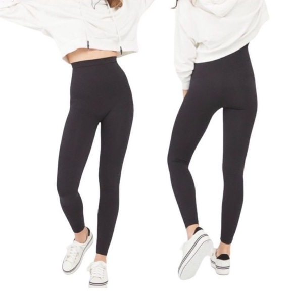 Spanx Look at Me Now High-Waisted Seamless Leggings Size 1X NWT! Black Pants - Picture 16 of 16